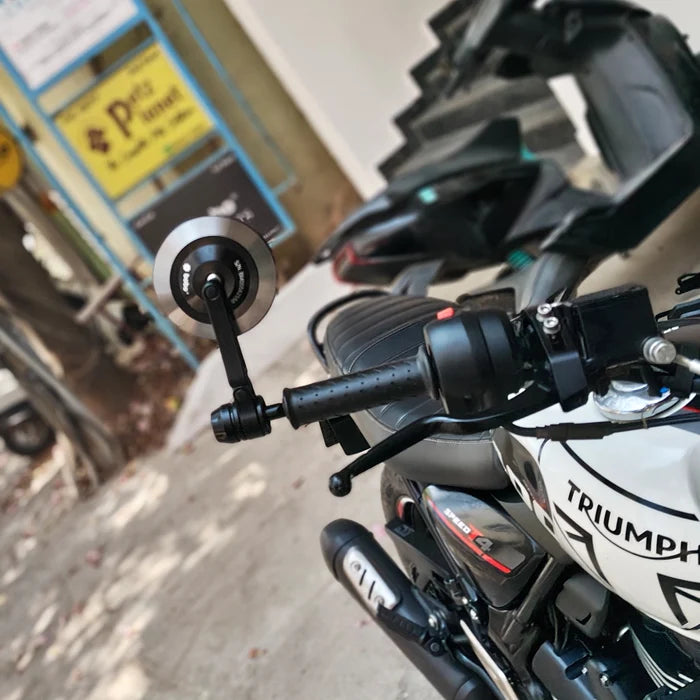 Bobogears RM2-R Anti-Glare Motorcycle Mirrors with 1-Year Warranty
Bobogears RM2-R Rear View Mirrors for Bikes and Motorcycles