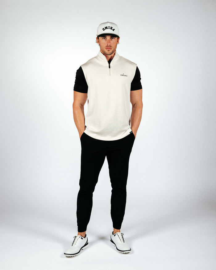 Bone CoreSoft Quarter Zip Vest