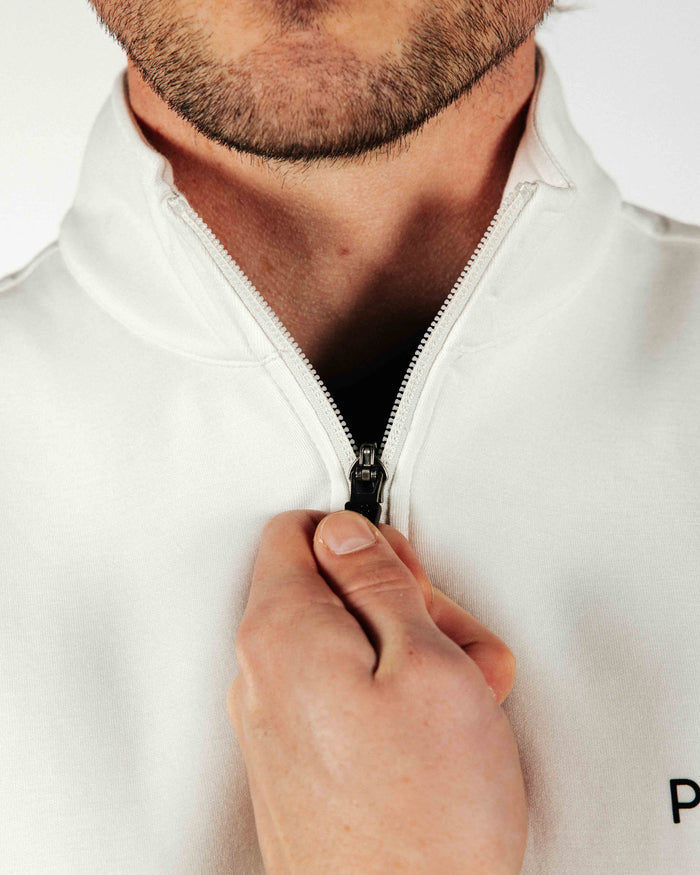 Bone CoreSoft Quarter Zip Vest