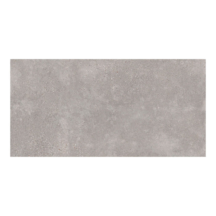 Rectangular grey outdoor paving on a white background