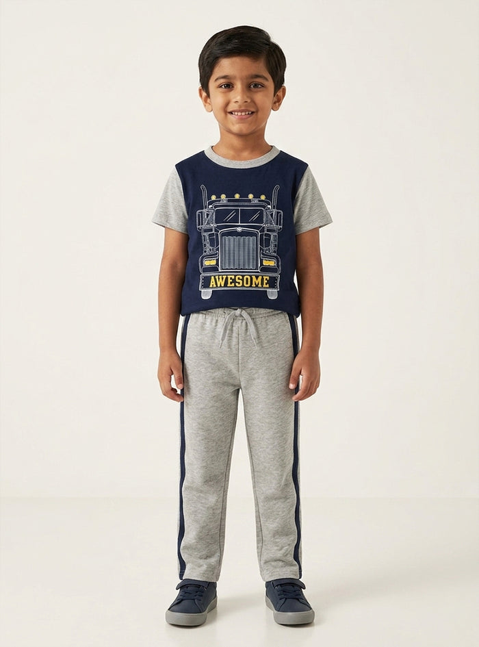 Boys Awesome Truck Playwear Set