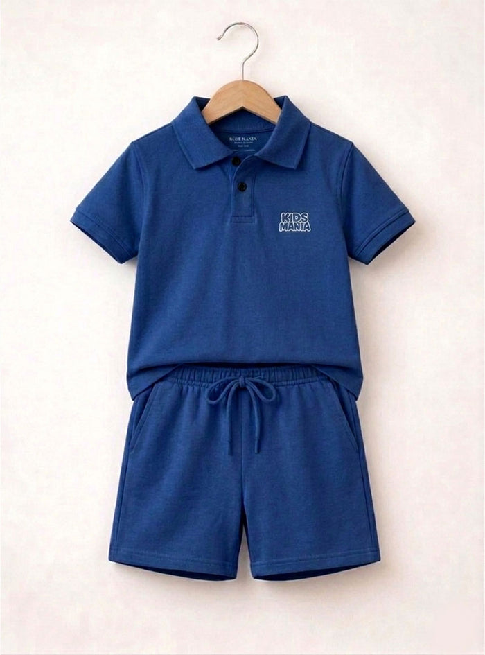 Boys Essential Logo Polo Set