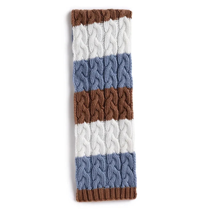 Boys Self Design Cap with scarf