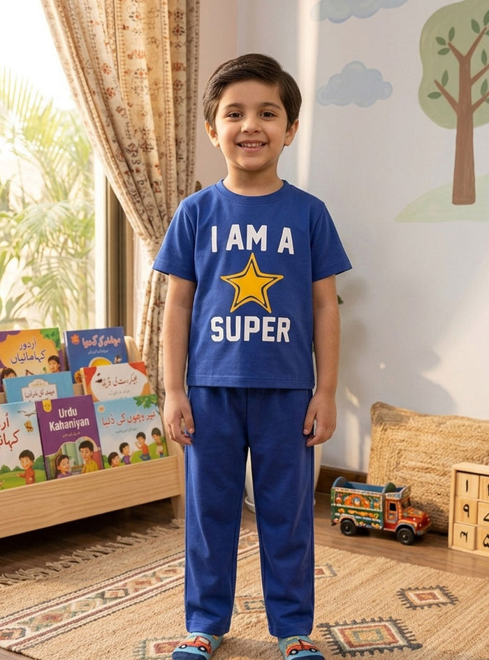 Boys Super Star Lounge Set