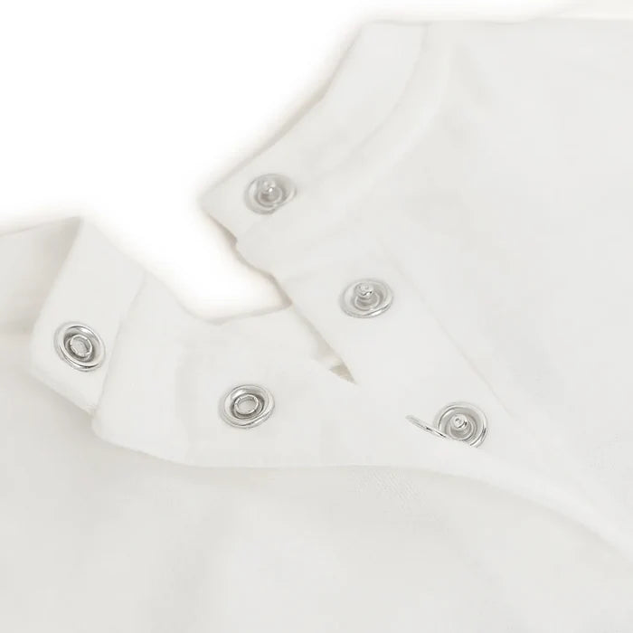 Boys White Printed T-shirt