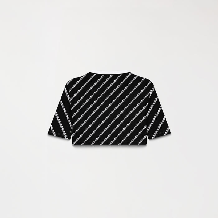 BRITANIA CROP TOP WOMEN BLACK