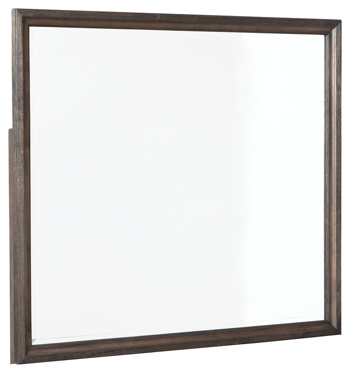Brueban B497-36 Gray Bedroom Mirror