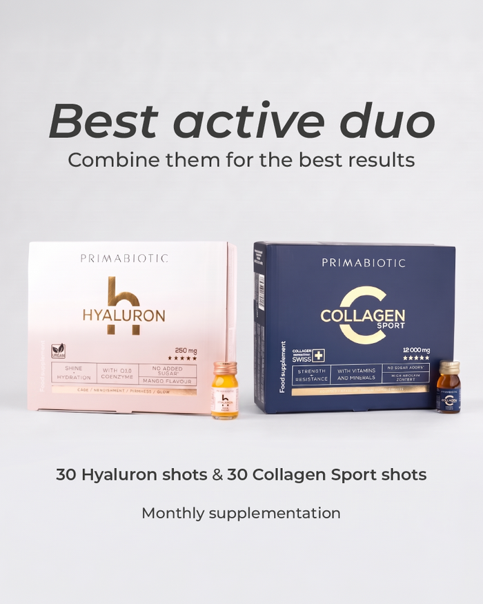 Bundle: Primabiotic Collagen Sport & Hyaluron