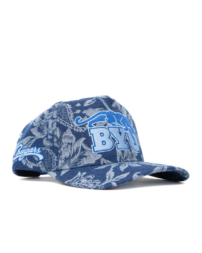 BYU Navy Church Couch Hat Adult