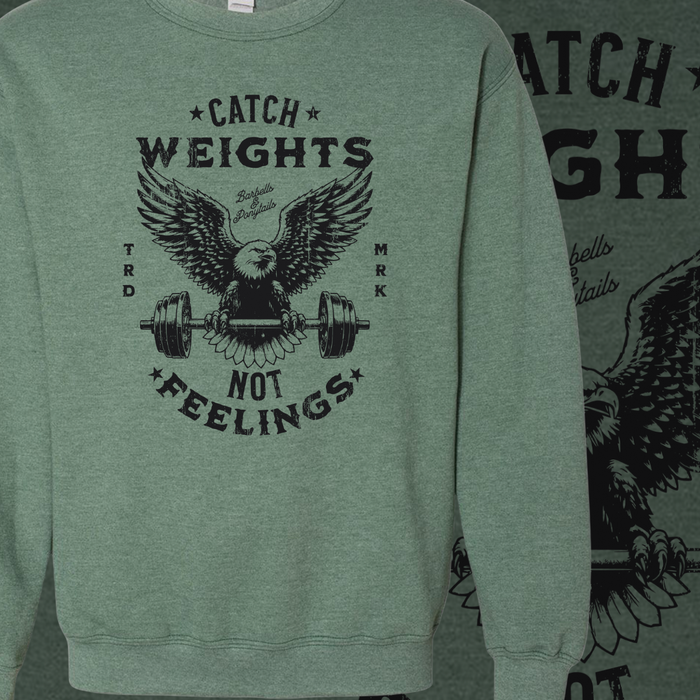 Catch Weights Unisex Crew Sweatshirt