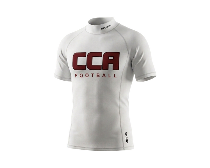 CCA Performance Compression Shirt - White