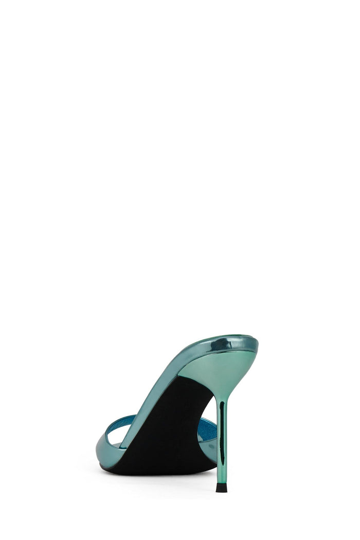 CE-SOIRE-2 Jeffrey Campbell Heeled Sandal Light Blue Mirror