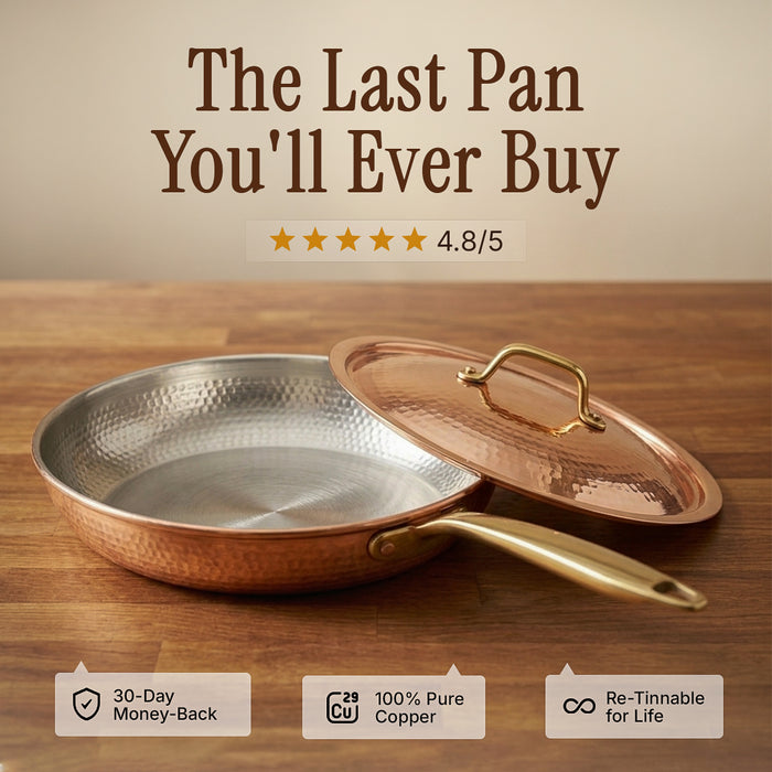 Certified® Pure Copper Pan