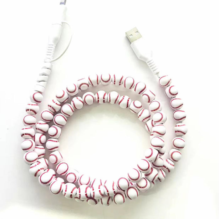 Charging Charger Cord - Beaded - Sports