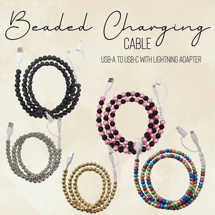 Charging Charger Cord - Beaded #3