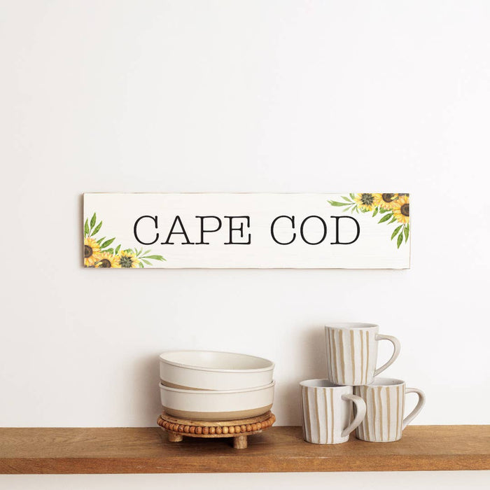 Cheshire Sunflowers Barn Wood Sign