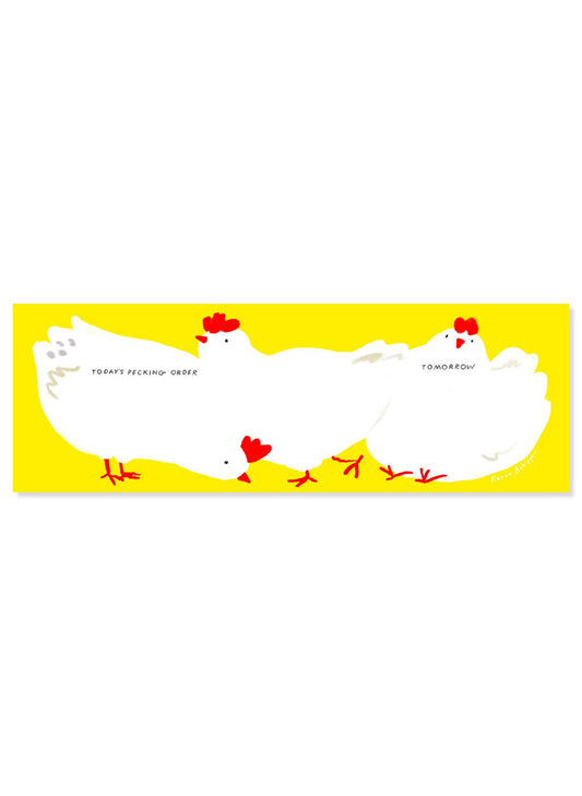 Chickens Desk Planner | Karen Schipper