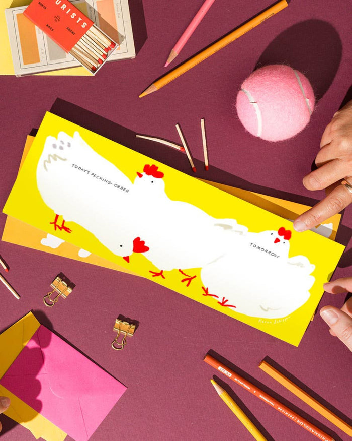 Chickens Desk Planner | Karen Schipper