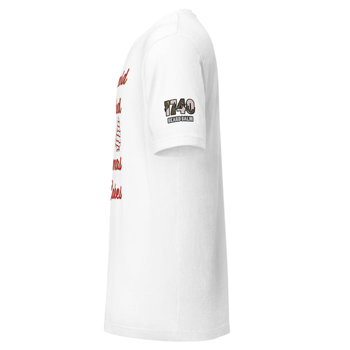 Christmas Cakes T-shirt - 1740 Beard Balm