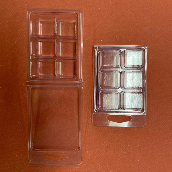 Clam Shell Melt Moulds 6 Cavity - BLOCKS