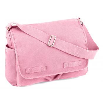 Classic Canvas Messenger Bag – Heavy-Duty Military-Style Shoulder Bag for Daily Use & Travel