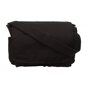 Classic Canvas Messenger Bag – Heavy-Duty Military-Style Shoulder Bag for Daily Use & Travel