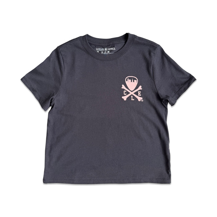 Black t-shirt with 'DS2' logo on a light gray background