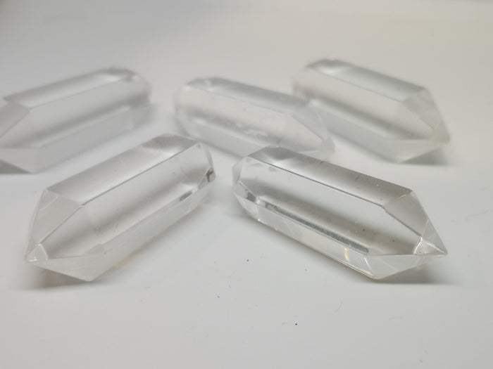 Earthstore® Clear Quartz double terminated point - Reiki, Healing, Grids(45x 15.7mm)
