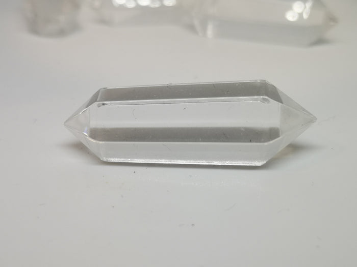 Earthstore® Clear Quartz double terminated point - Reiki, Healing, Grids(45x 15.7mm)