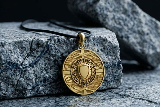 vkngjewelry Pendant Bronze Pendant Of The Noble One – Keeper Of The Truth