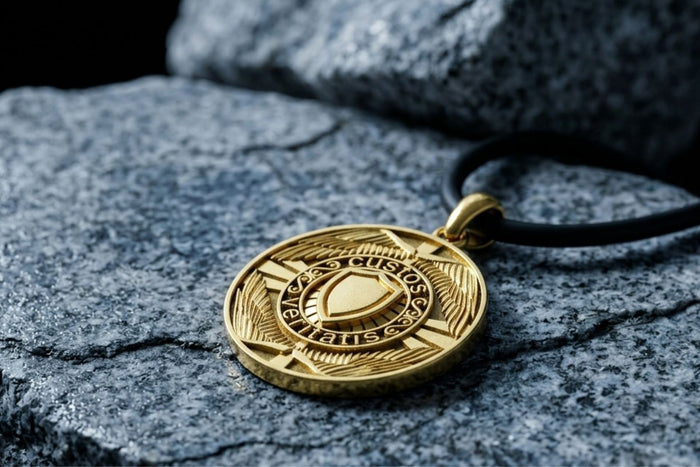 vkngjewelry Pendant Bronze Pendant Of The Noble One – Keeper Of The Truth