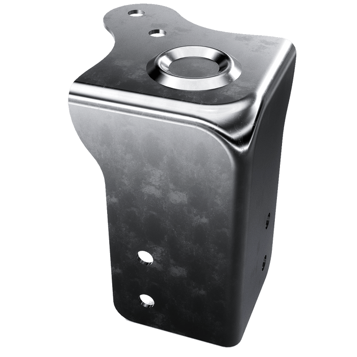 Render of Combination Clamp & Corner with Stacking Dimple
