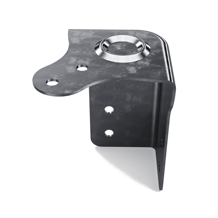 Combination Clamp & Corner with Stacking Dimple, back view
