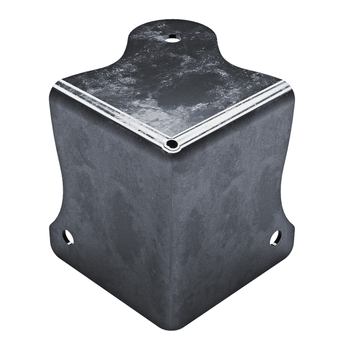 Combination Flat Corner & Clamp, Front View