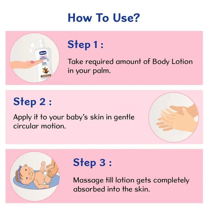 Combo Baby Moments Mild Bodywash Relax 500ml & Baby Moments Body Lotion 500ml & Baby Cream 100g