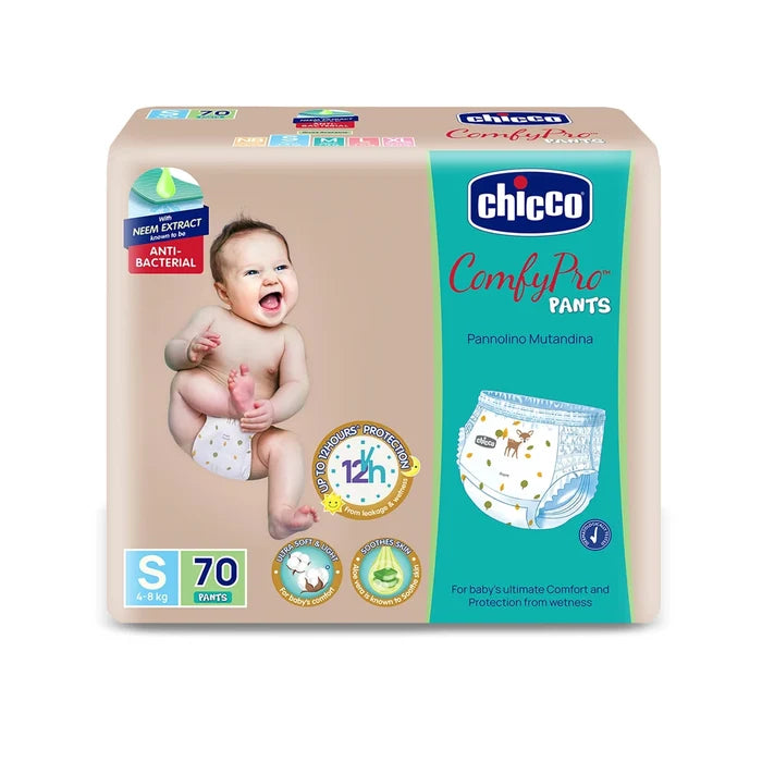 Comfypro Pants Style Baby Diaper Small 70 Pc