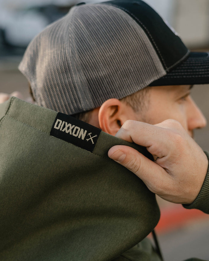 Tan Corpo Pullover Hoodie - O.D. Green - Dixxon Flannel Co.