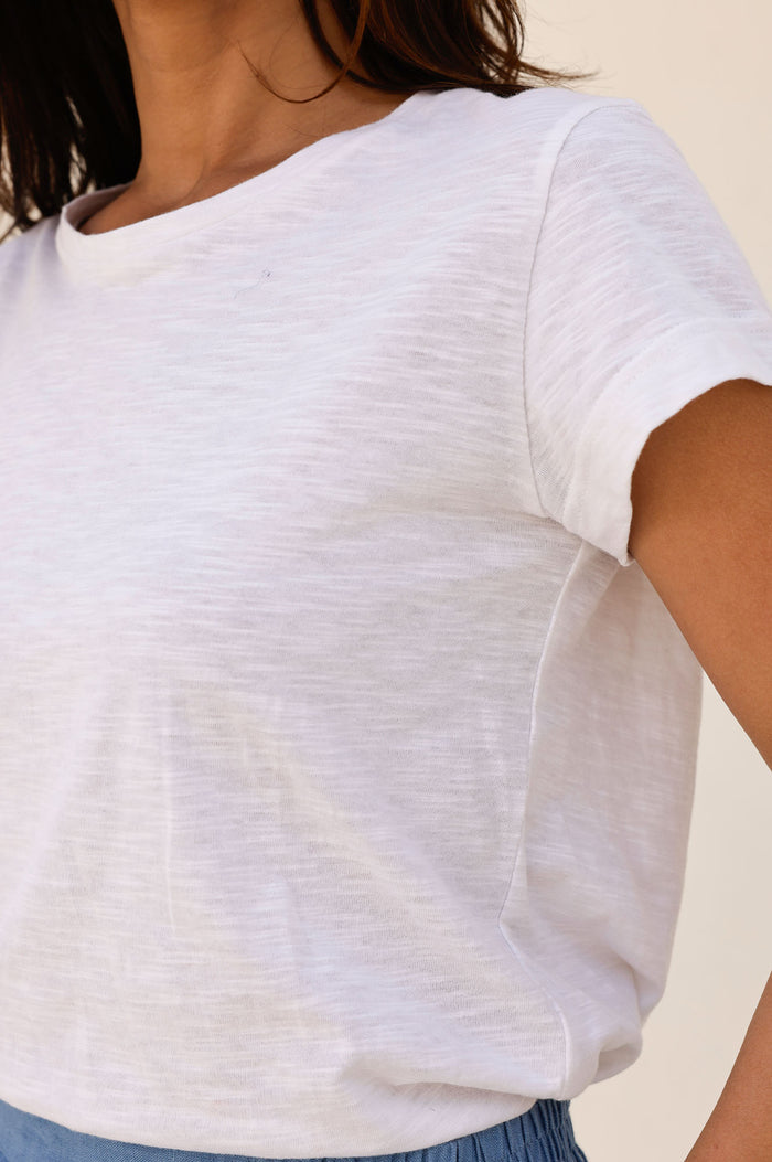 Cotton T-Shirt | White - Aspiga