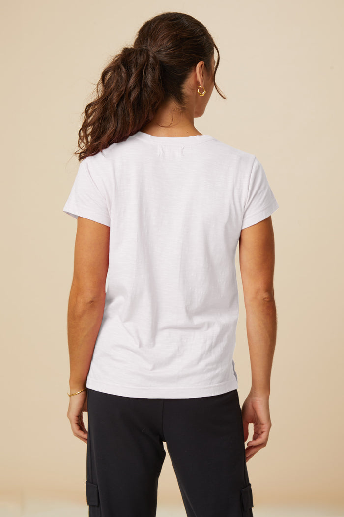 Cotton T-Shirt | White - Aspiga