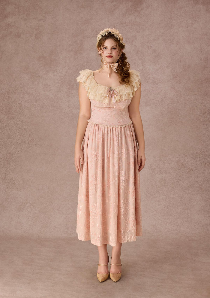 Curve&Plus Countryside Florals Velvet Skirt