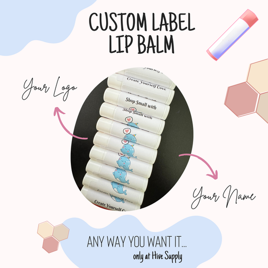 Custom Label - Lip Balm