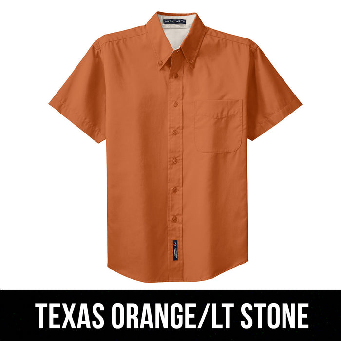 Custom Short sleeve Button Down - Embroidery Special