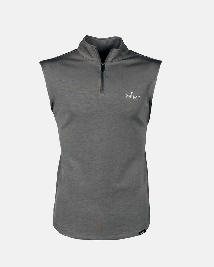 Dark Gray CoreSoft Quarter Zip Vest