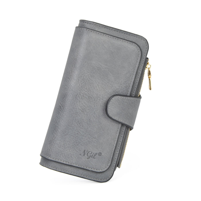 Dark Gray NGIL Trifold Wallet