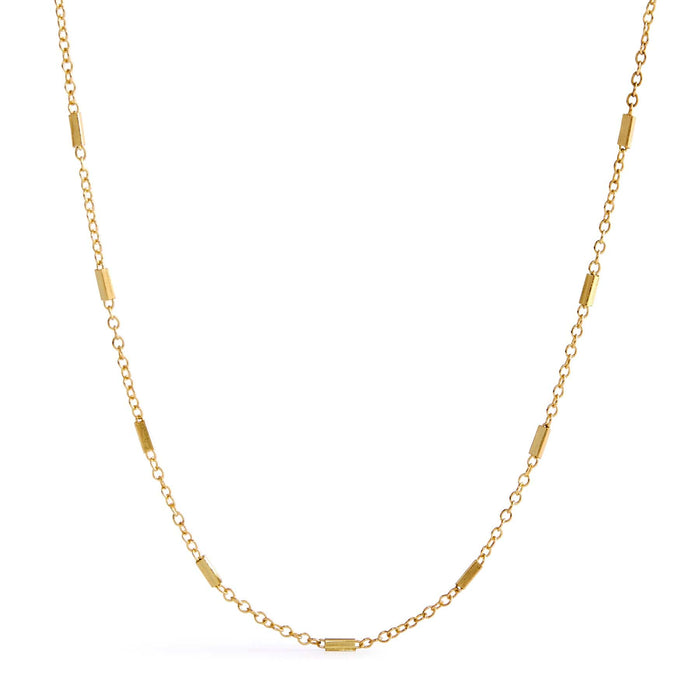 Delicate Chain Choker-Satin Gold-Image 1-Vera Bradley