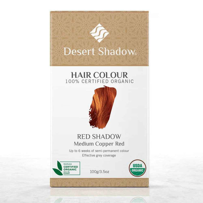Desert Shadow Organic Hair Dye Red Shadow - 100g - L'Organic