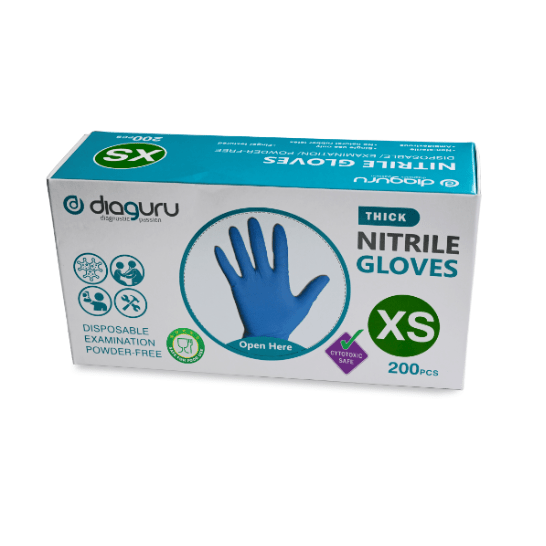 Disposable Examination Powder Free Nitrile Gloves 200 Pcs Large - Dental Installations (Aust) Pty LtdDiaGuruGloves