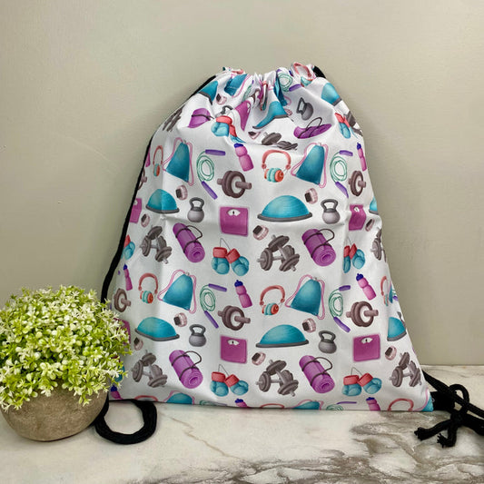 Drawstring Bag - Gym Exercise Equipment