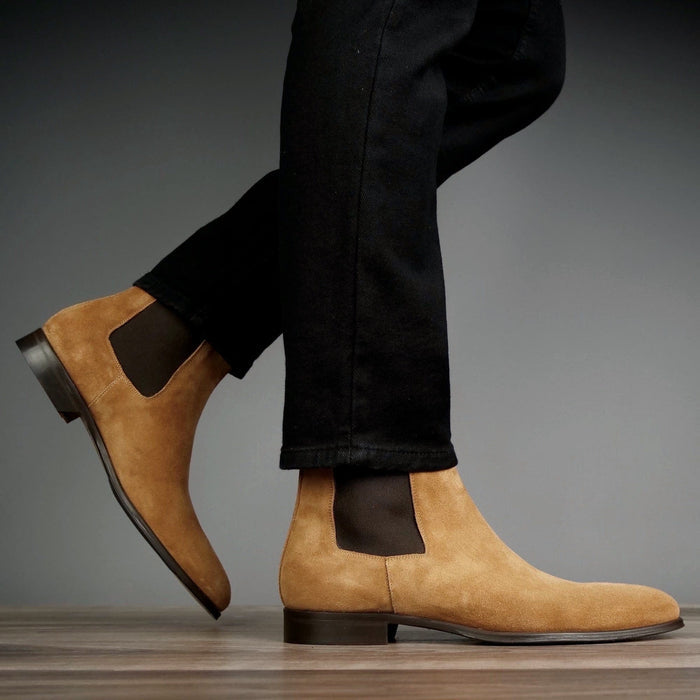 Eastwood Chelsea Boot Tan Suede