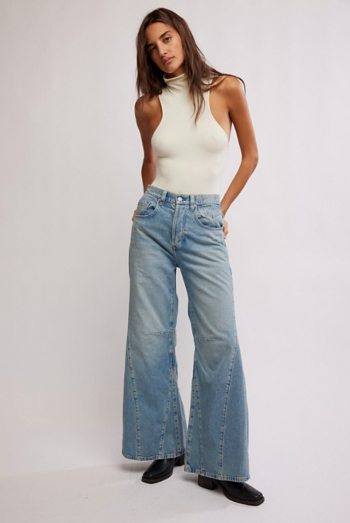 Eden High Slouchy Jeans - Fast Forward